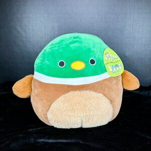 NWT Rare Avery 14” The Mallard Duck with‎ Fur Squishmallow